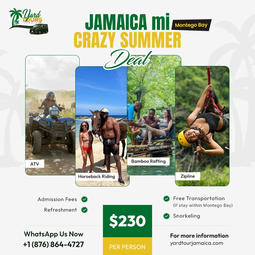 Silver Package - Jamaica Mi Crazy Summer Deal - Montego Bay